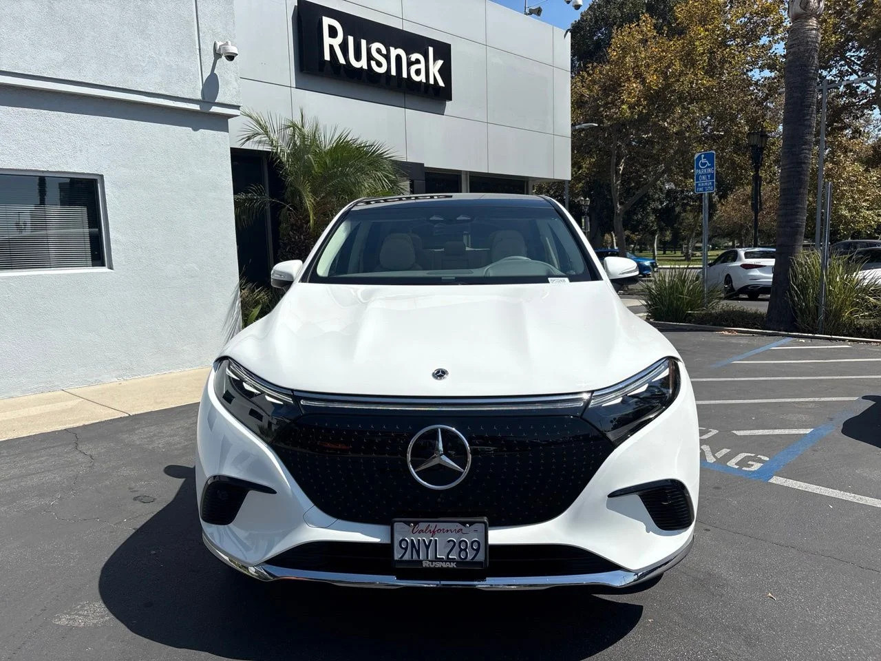 Certified 2024 Mercedes-Benz EQS SUV Base with VIN 4JGDM2EB3RA031127 for sale in Arcadia, CA
