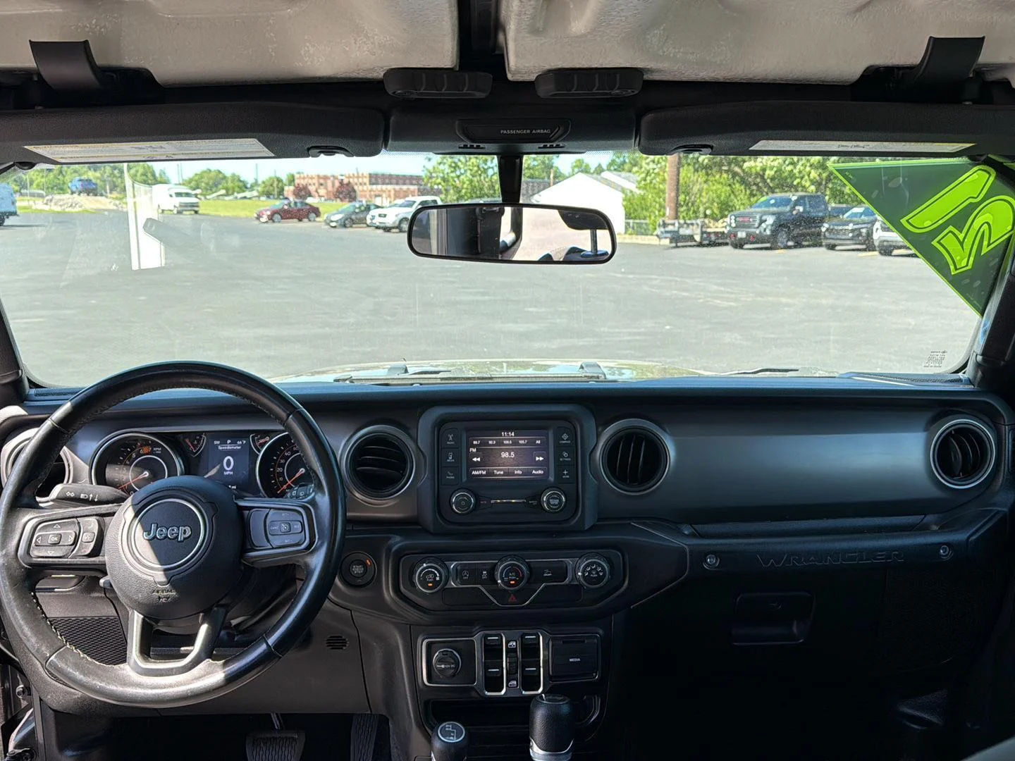 Used 2021 Gray Jeep Unlimited Willys image 3