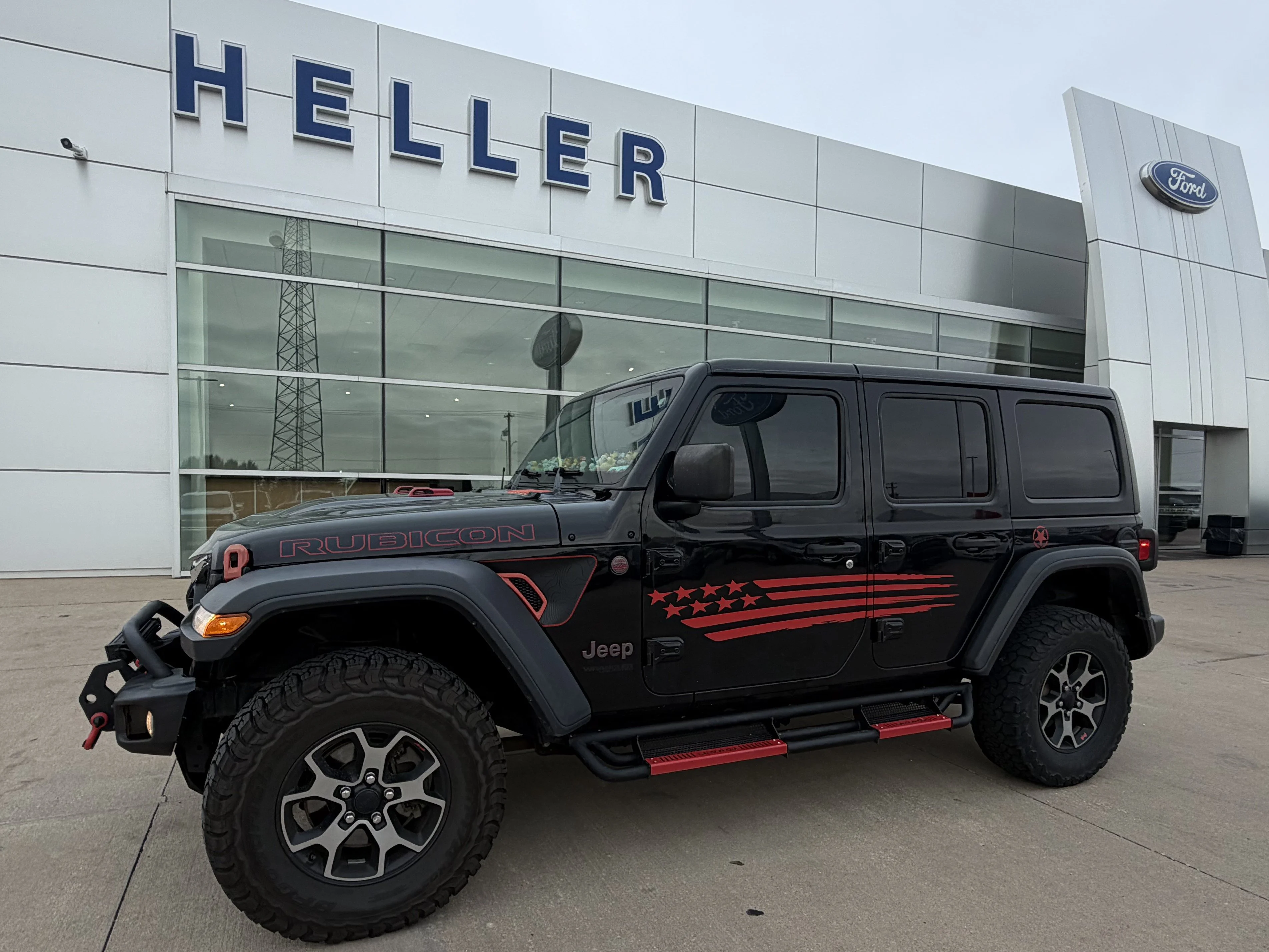 Used 2018 Black Clearcoat Jeep Rubicon image 3