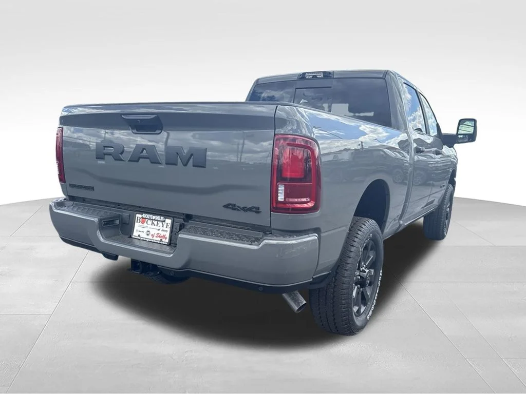 New 2026 Ceramic Gray Clear-Coat Exterior Paint RAM BIG HORN image 3