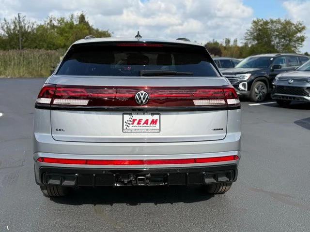 New 2026 Silver Mist Metallic Volkswagen 2.0T SEL R-Line Black image 4