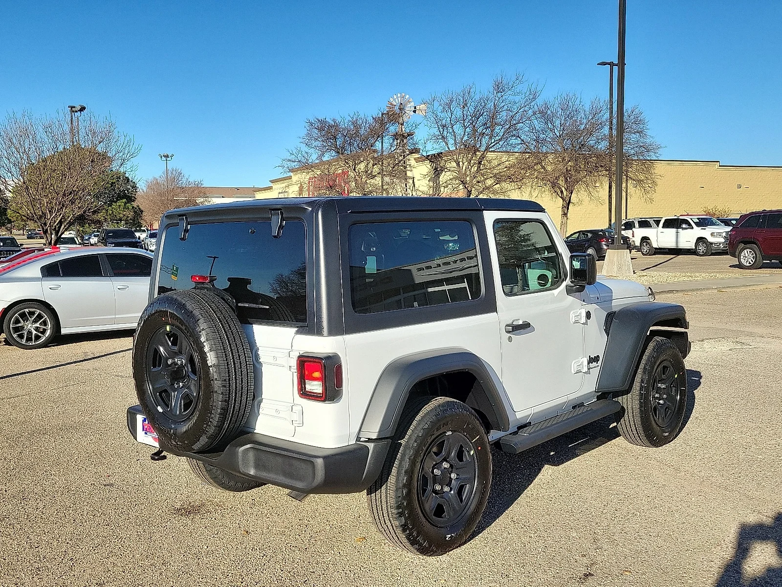 New 2026 PW7 Bright Whit Jeep 2-DOOR SPORT image 4