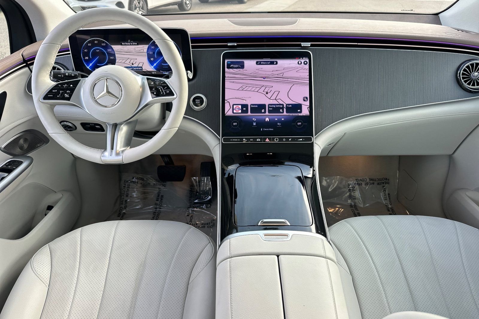 Certified 2023 Mercedes-Benz EQE SUV Base with VIN 4JGGM1CB6PA013941 for sale in Lake Forest, CA