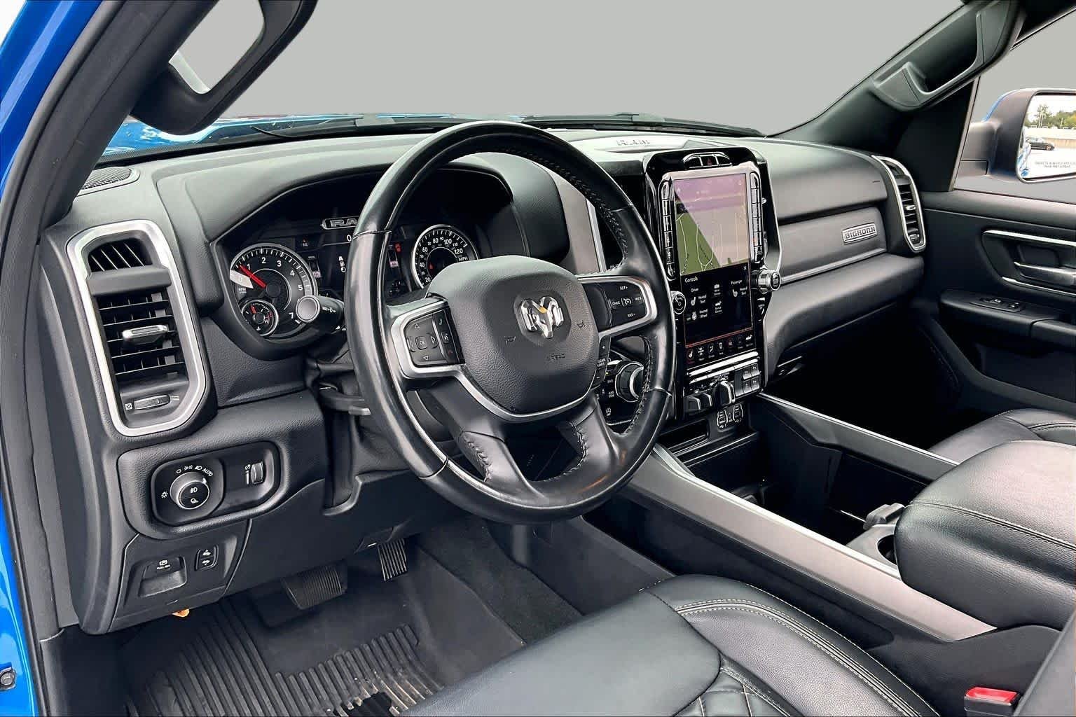 Used 2021 Hydro Blue Pearlcoat Ram Big Horn image 17