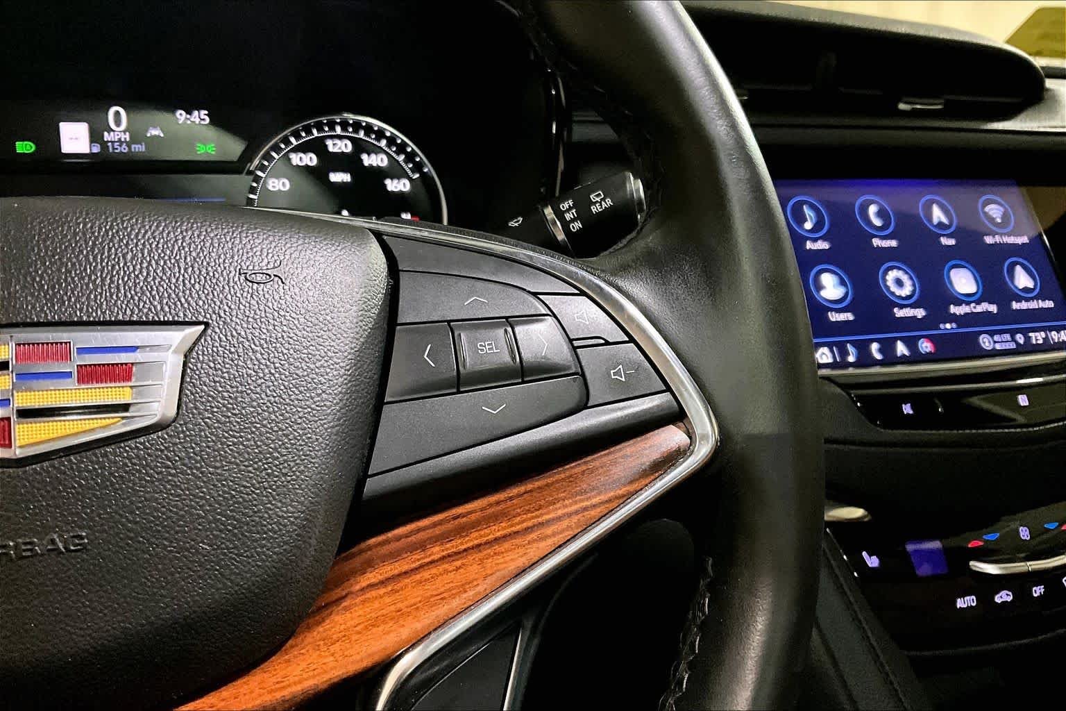 Used 2021 Dark Moon Blue Metallic Cadillac AWD Premium Luxury image 24