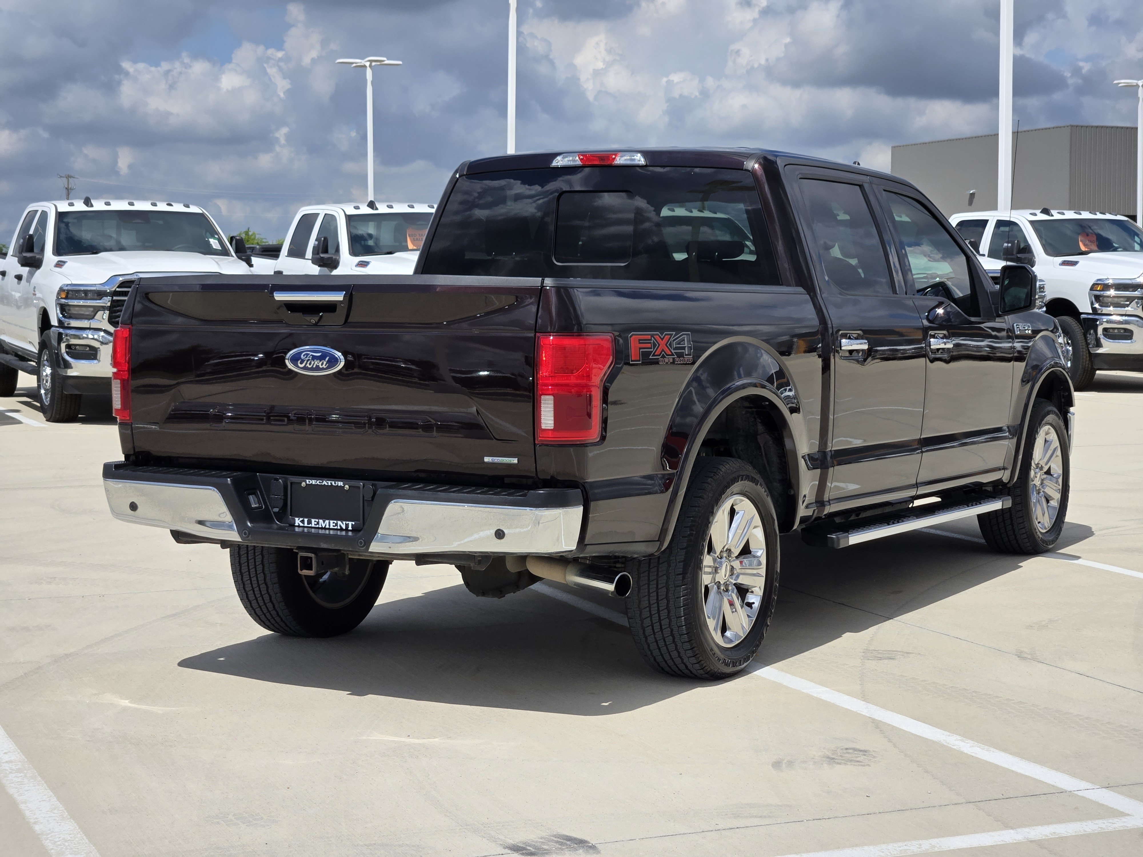 Used 2019 Magma Red Metallic Ford LARIAT image 8