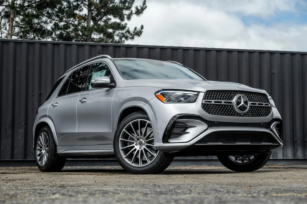 Certified Used 2026 Cirrus Silver Metallic Mercedes-Benz GLE 350 image 1