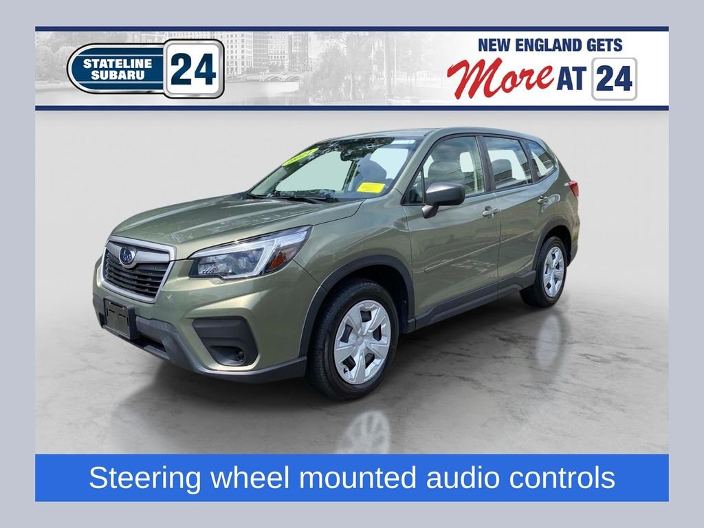 Used 2021 Green Subaru Base image 1