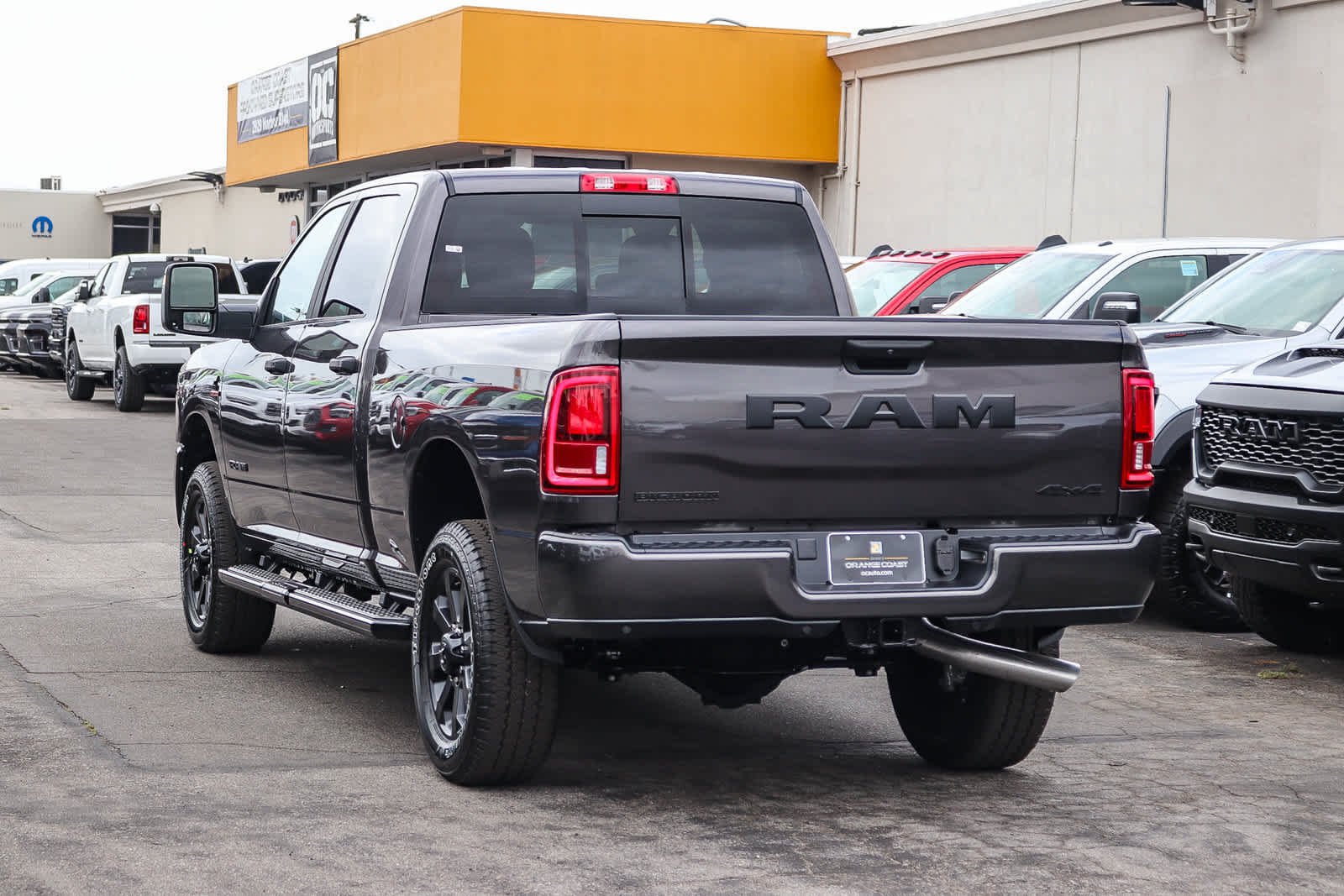 New 2027 Granite Crystal Metallic Clear-Coat Exterior Paint RAM Big Horn image 6