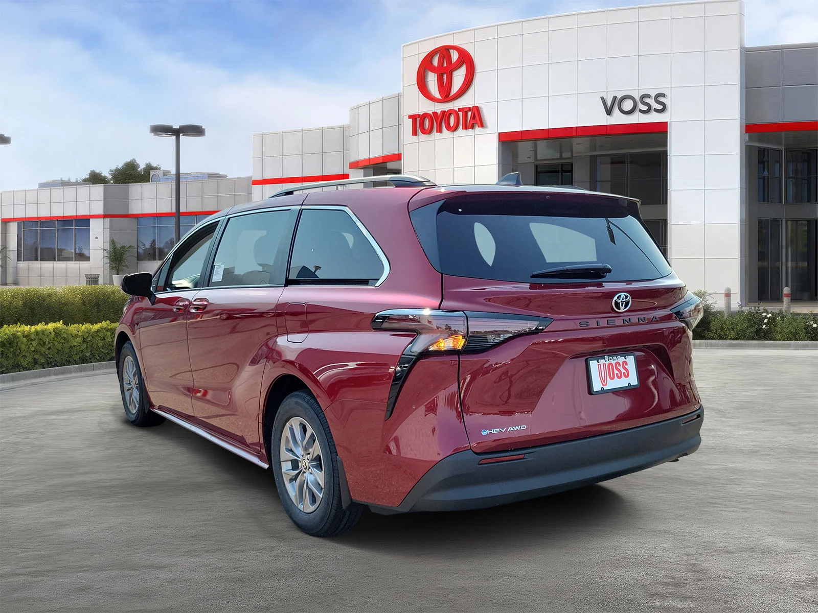 New 2026 Ruby Flare Pearl Toyota LE image 3