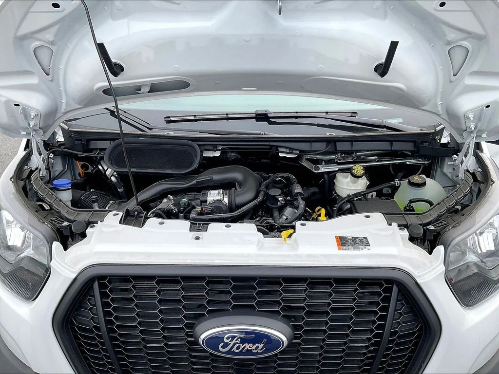 New 2025 Oxford White Ford Cargo Van image 7