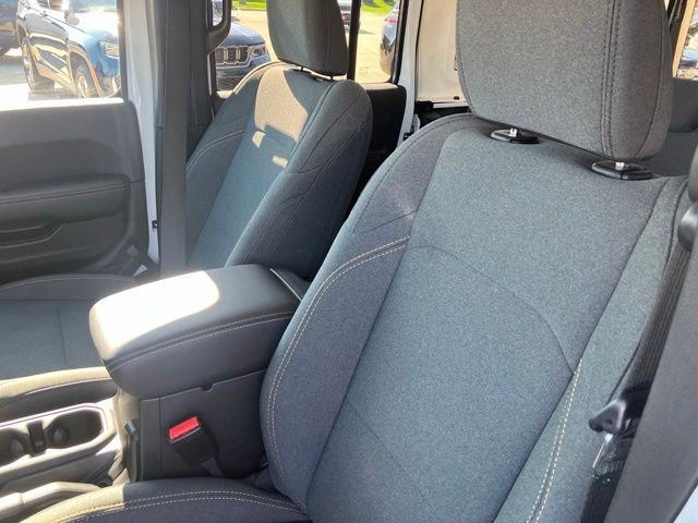 Certified Used 2025 Bright White Clearcoat Jeep Sahara image 11