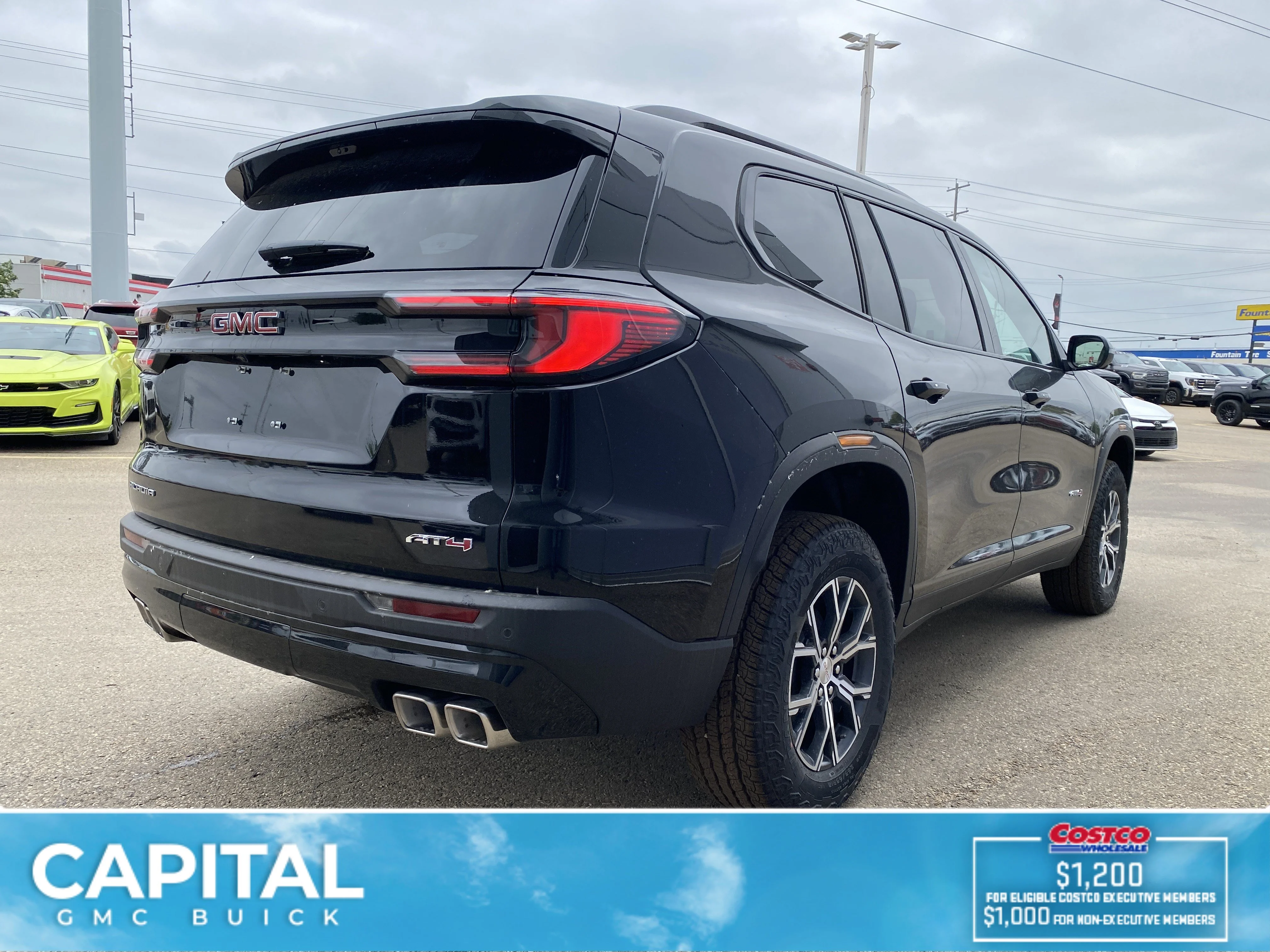 New 2026 EBONY TWILIGHT METALLIC GMC AT4 image 7