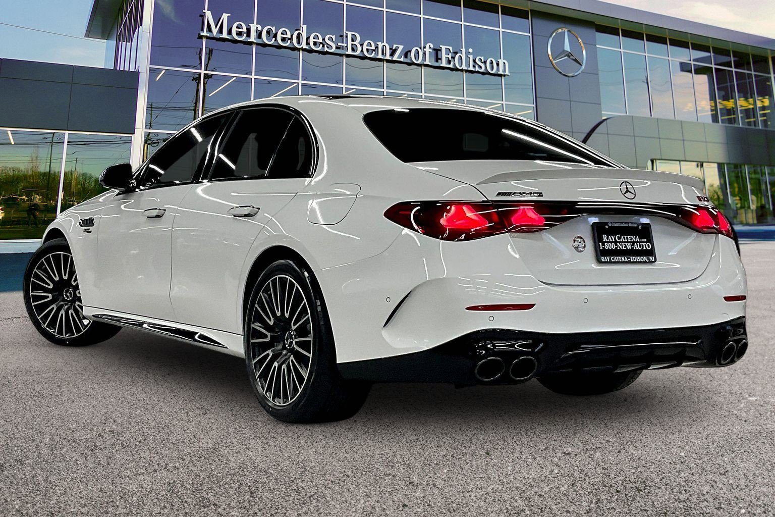 New 2026 MANUFAKTUR Moonlight White Metallic Mercedes-Benz AMG® E 53 E 4MATIC+ Sedan image 16