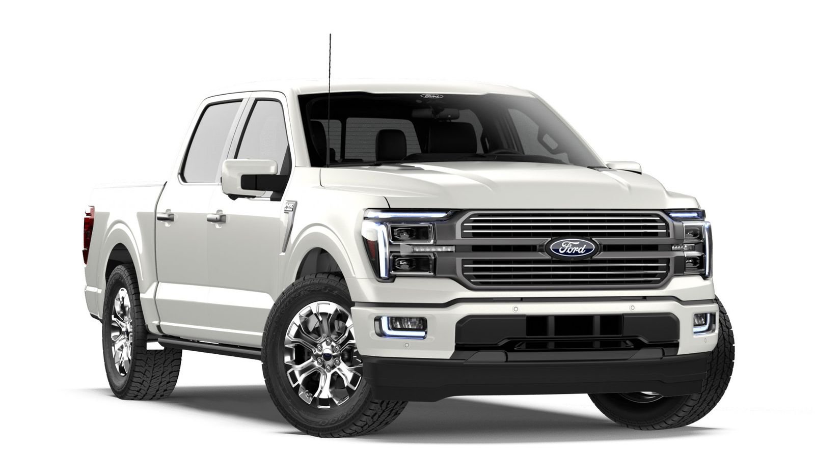 New 2026 White Ford 4X4 PLATINUM image 2