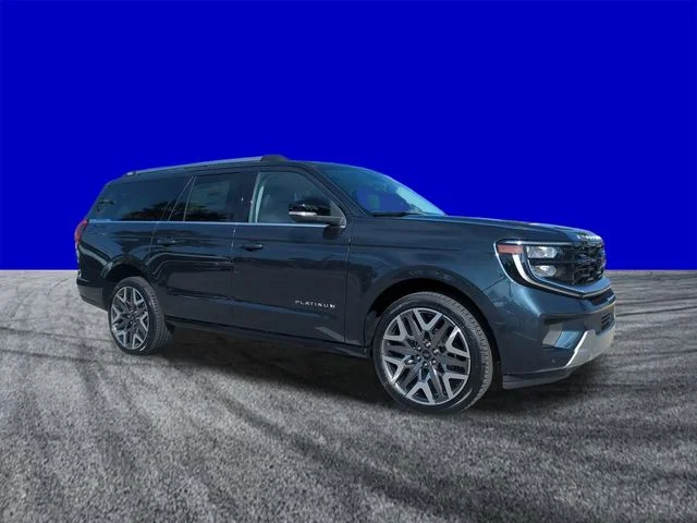 New 2026 Stone Blue Metallic Ford MAX Platinum® image 2