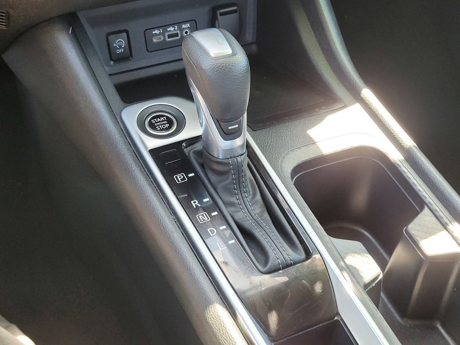 Used 2024 Atlantic Gray Metallic Nissan SV image 21