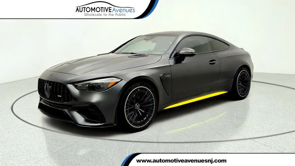 Used 2024 MANUFAKTUR Graphite Grey Magno Mercedes-Benz AMG® CLE 53 4MATIC+ Coupe, Pinnacle w/ Nappa Lthr & Dynamic+ Pkg image 1