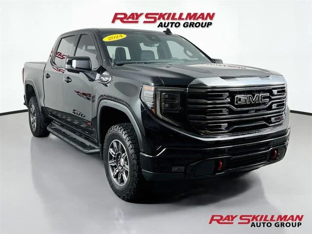 Used 2024 Black GMC AT4 image 1