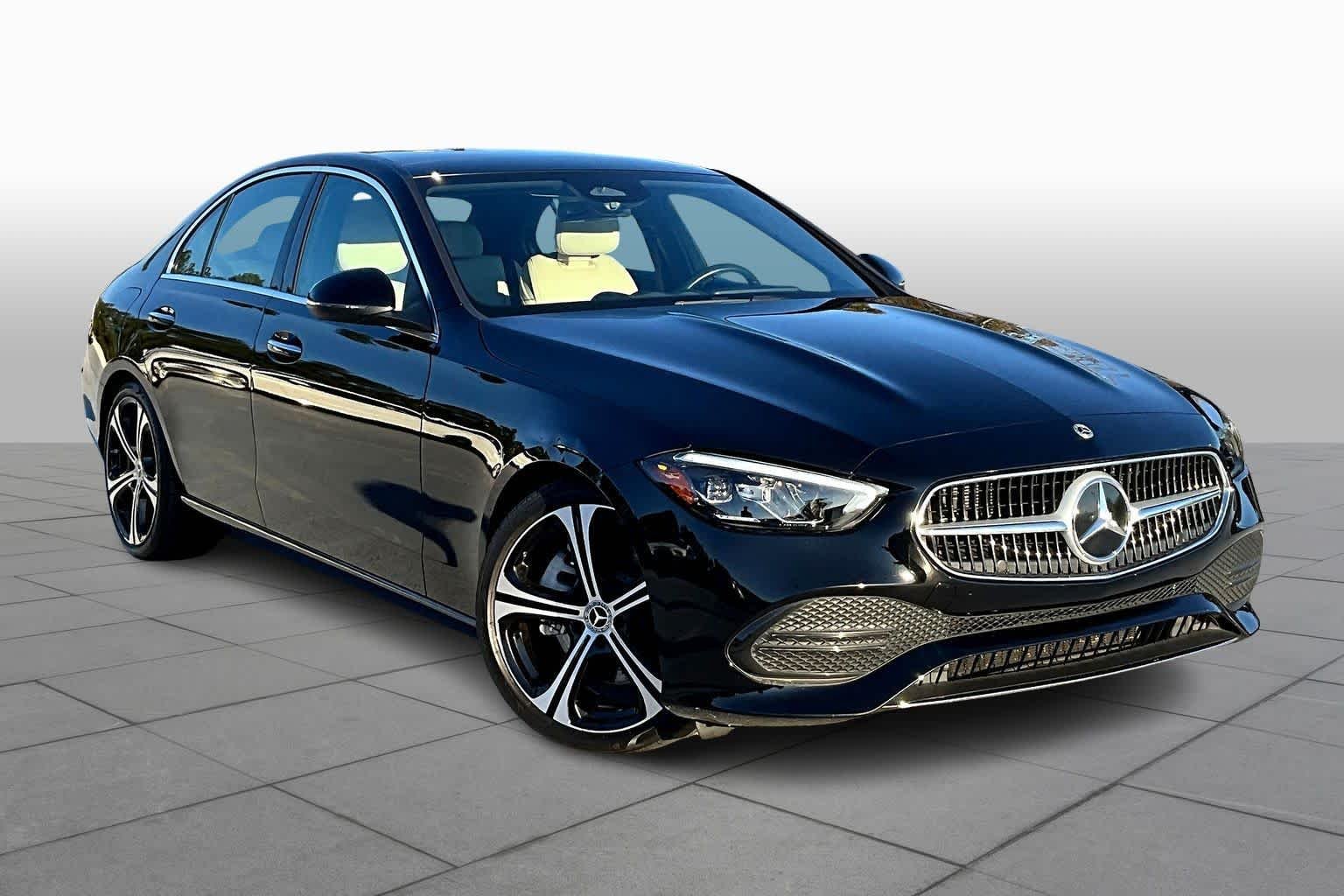Used 2022 Obsidian Black Metallic Mercedes-Benz C 300 image 3