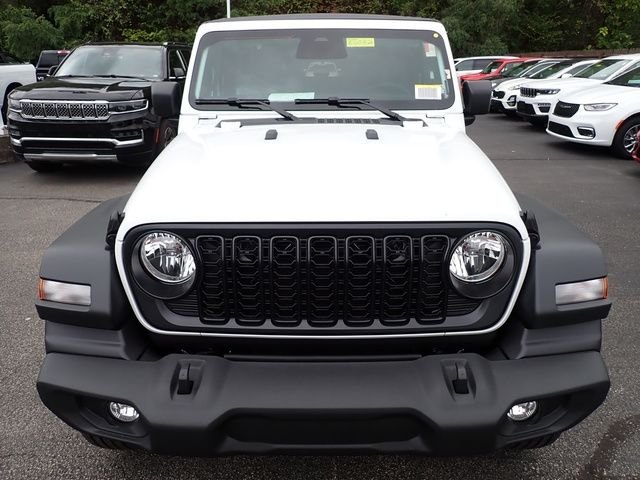 New 2026 Bright White Clear-Coat Exterior Paint Jeep Sport S image 10