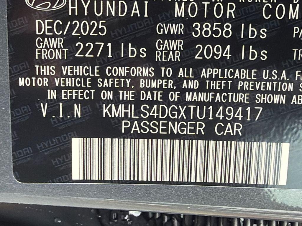 New 2026 Gray Hyundai SEL Sport Premium image 33