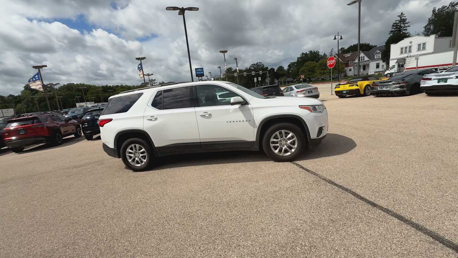 Certified Used 2019 SUMMIT WHITE Chevrolet LT Leather image 9