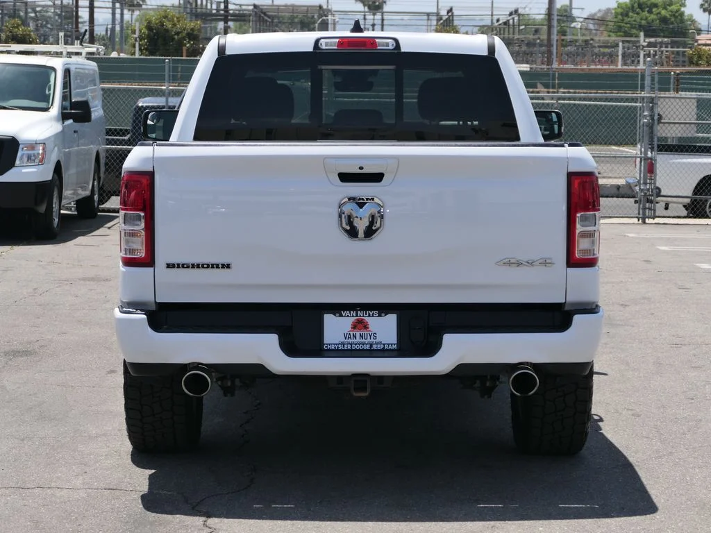 Used 2022 Bright White Clear Coat Ram Big Horn image 5