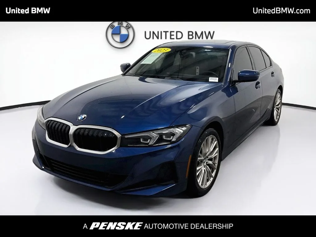 Used 2023 Phytonic Blue Metallic BMW 330i image 1