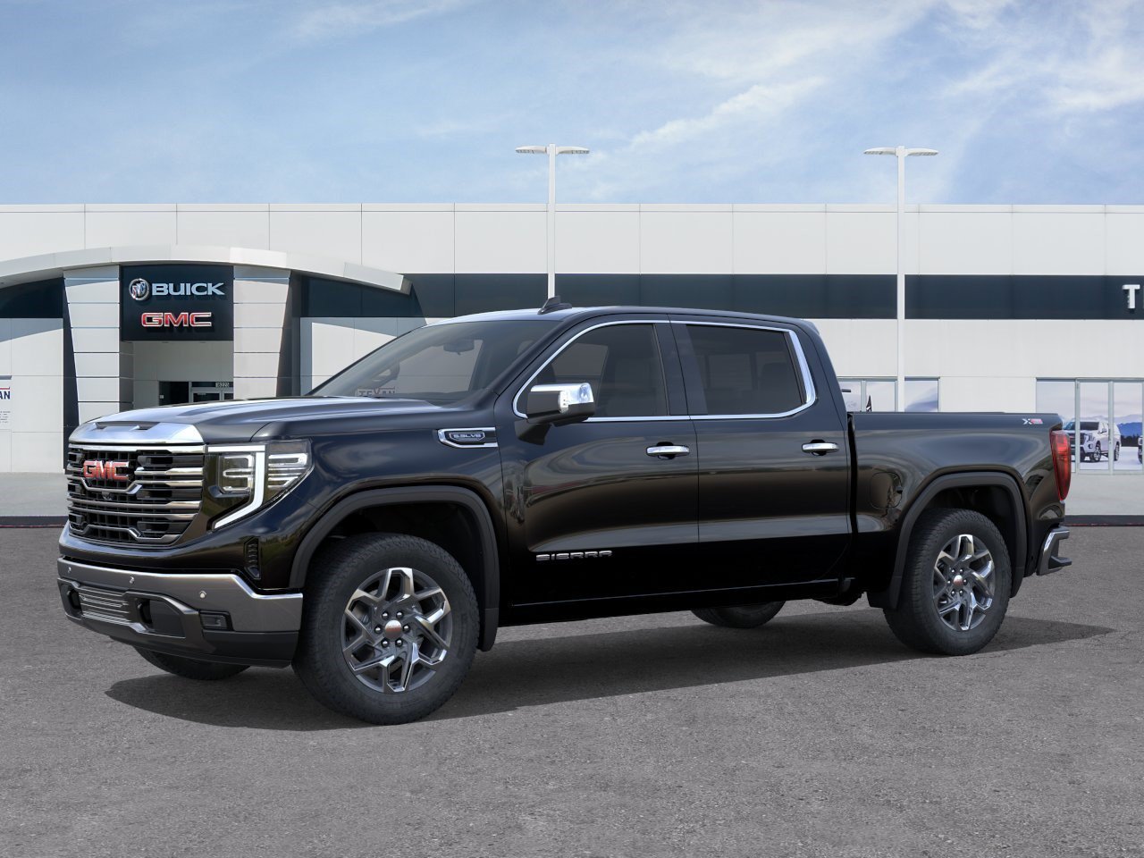New 2026 Onyx Black GMC SLT image 2