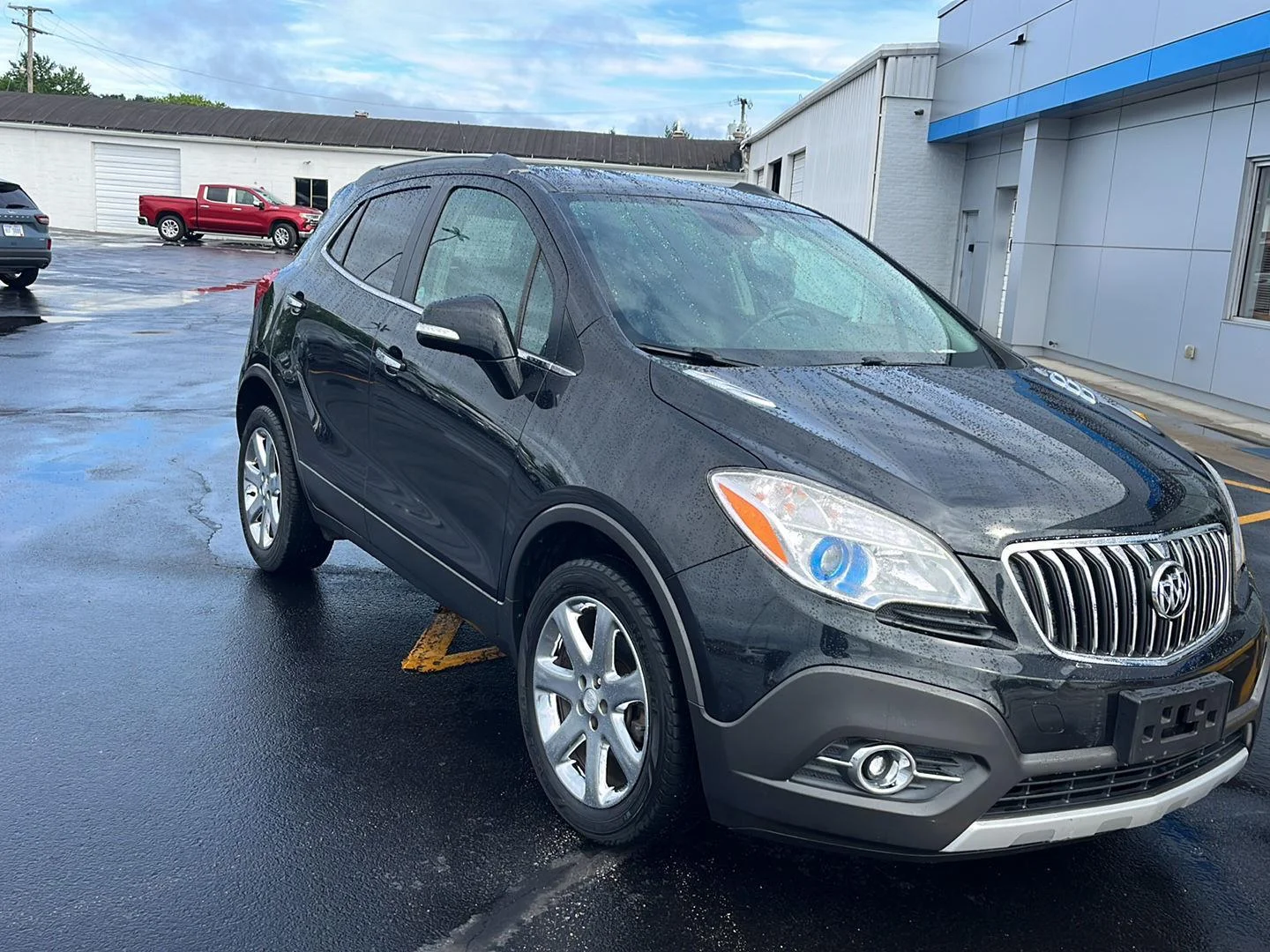 Used 2016 Includes (BT3) Dark Argent Metallic lower accent color.) Buick Leather image 9