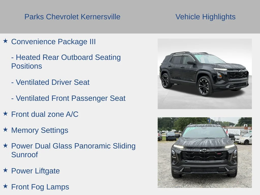 Used 2025 Mosaic Black Metallic Chevrolet RS image 16