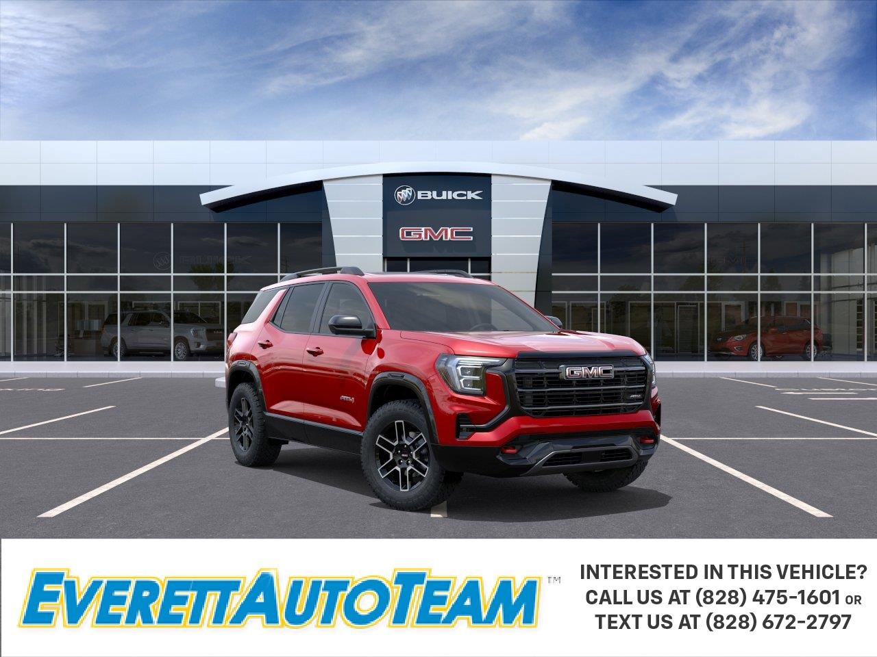 New 2027 Volcanic Red Tintcoat GMC AT4 image 1