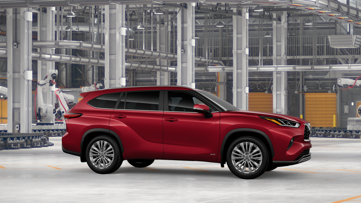 New 2026 Ruby Flare Pearl Toyota Hybrid Platinum image 13