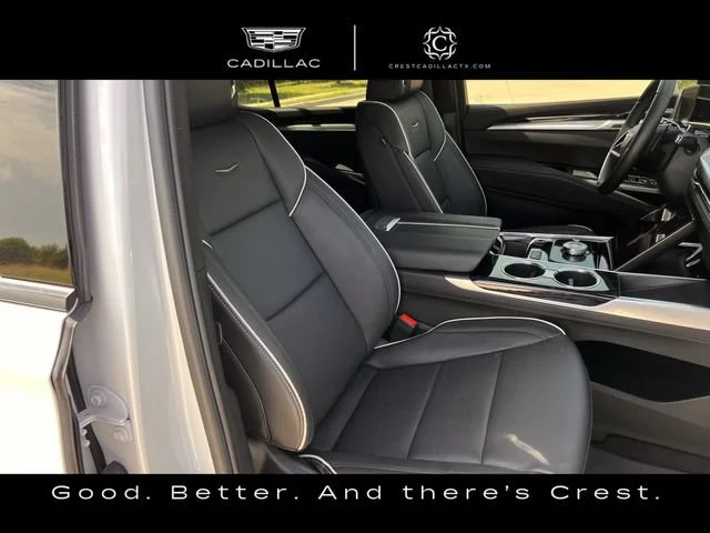 Used 2025 Crystal White Tricoat CADILLAC Sport image 28