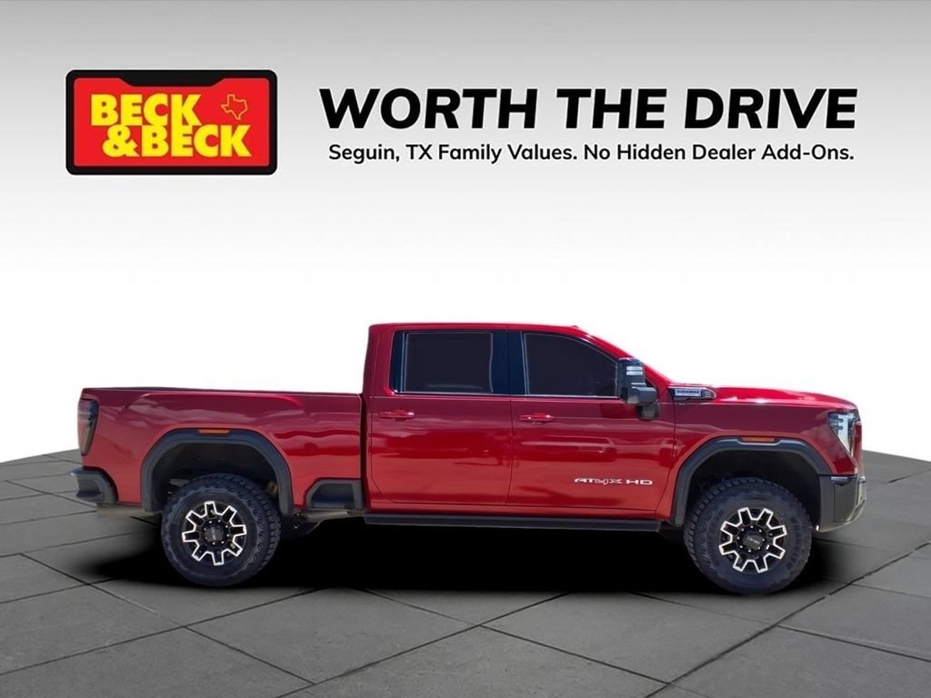 Used 2024 Volcanic Red Tintcoat GMC AT4X image 4