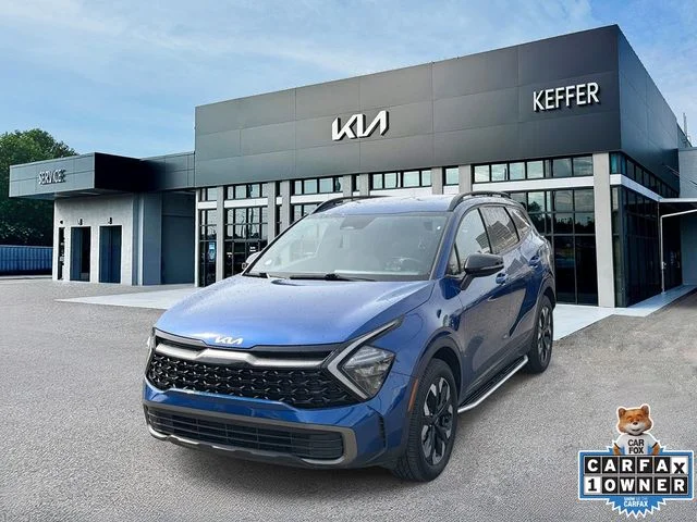 Certified Used 2023 Blue Kia X-Line image 1