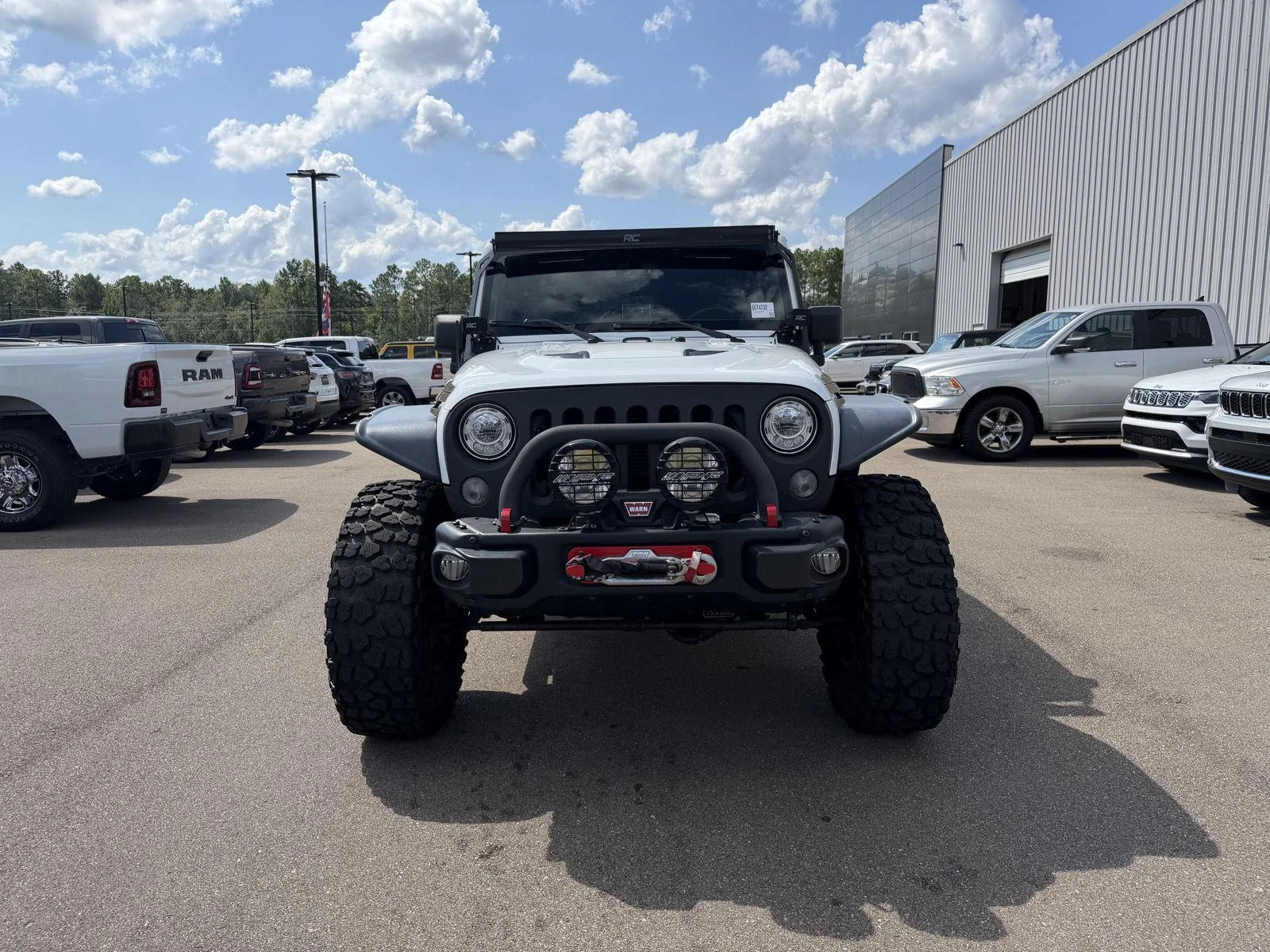Used 2017 Black Clearcoat Jeep Rubicon Hard Rock image 2
