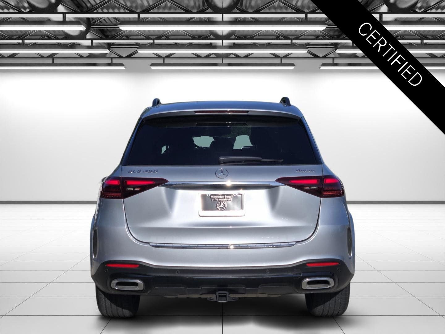 Certified Used 2024 Cirrus Silver Metallic Mercedes-Benz GLE 450 image 8