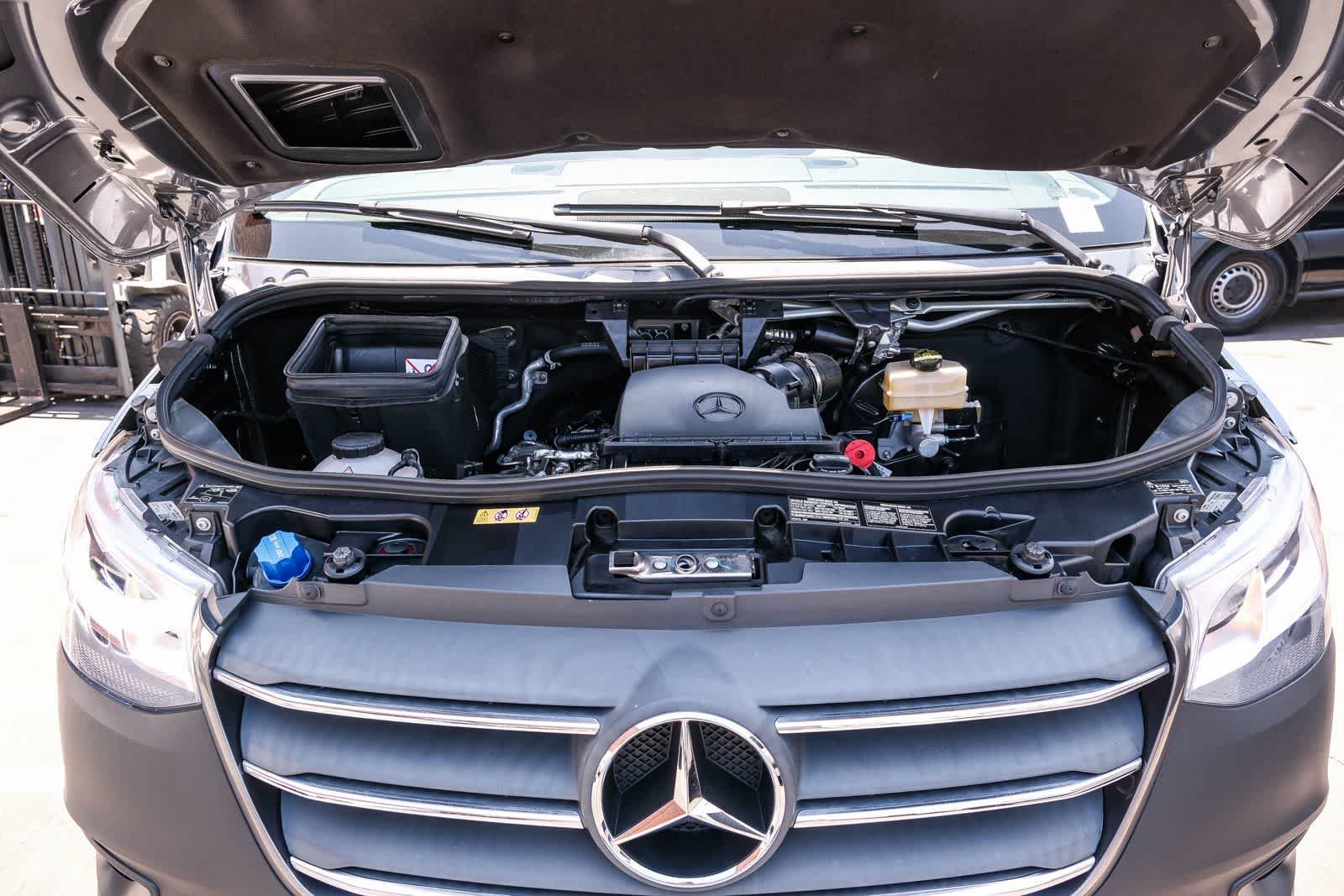 Used 2023 Selenite Grey Metallic Mercedes-Benz Extended Cargo Van 170 in. WB image 24
