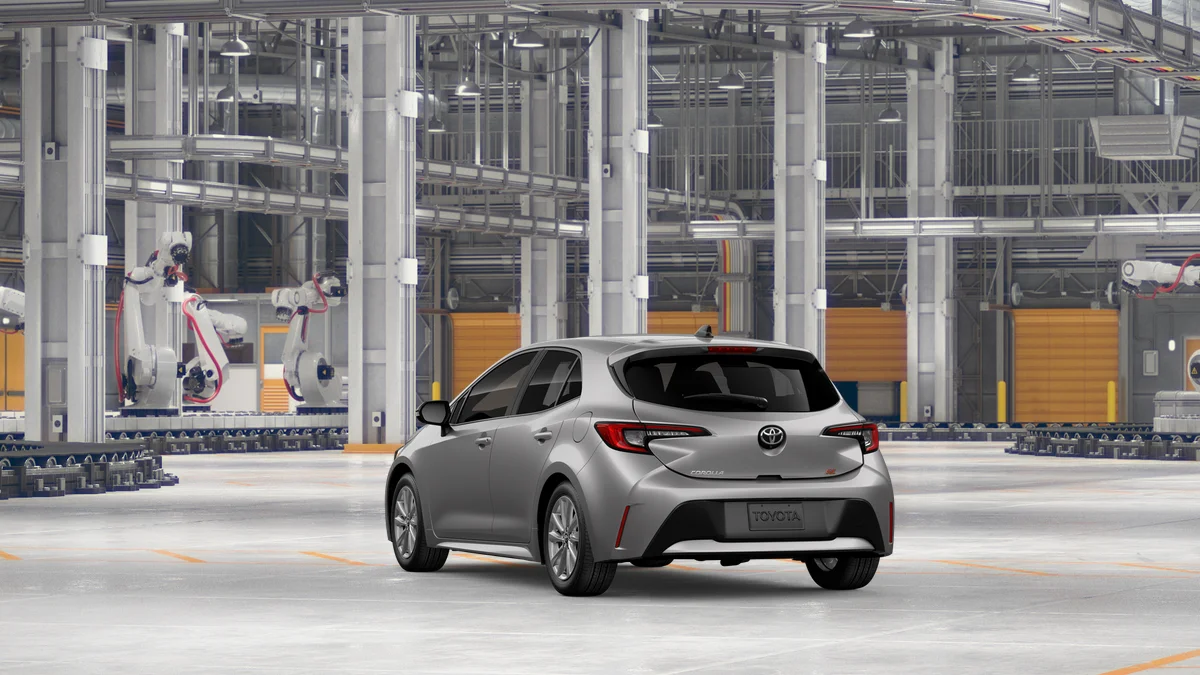 New 2027 Classic Silver Metallic Toyota SE image 7