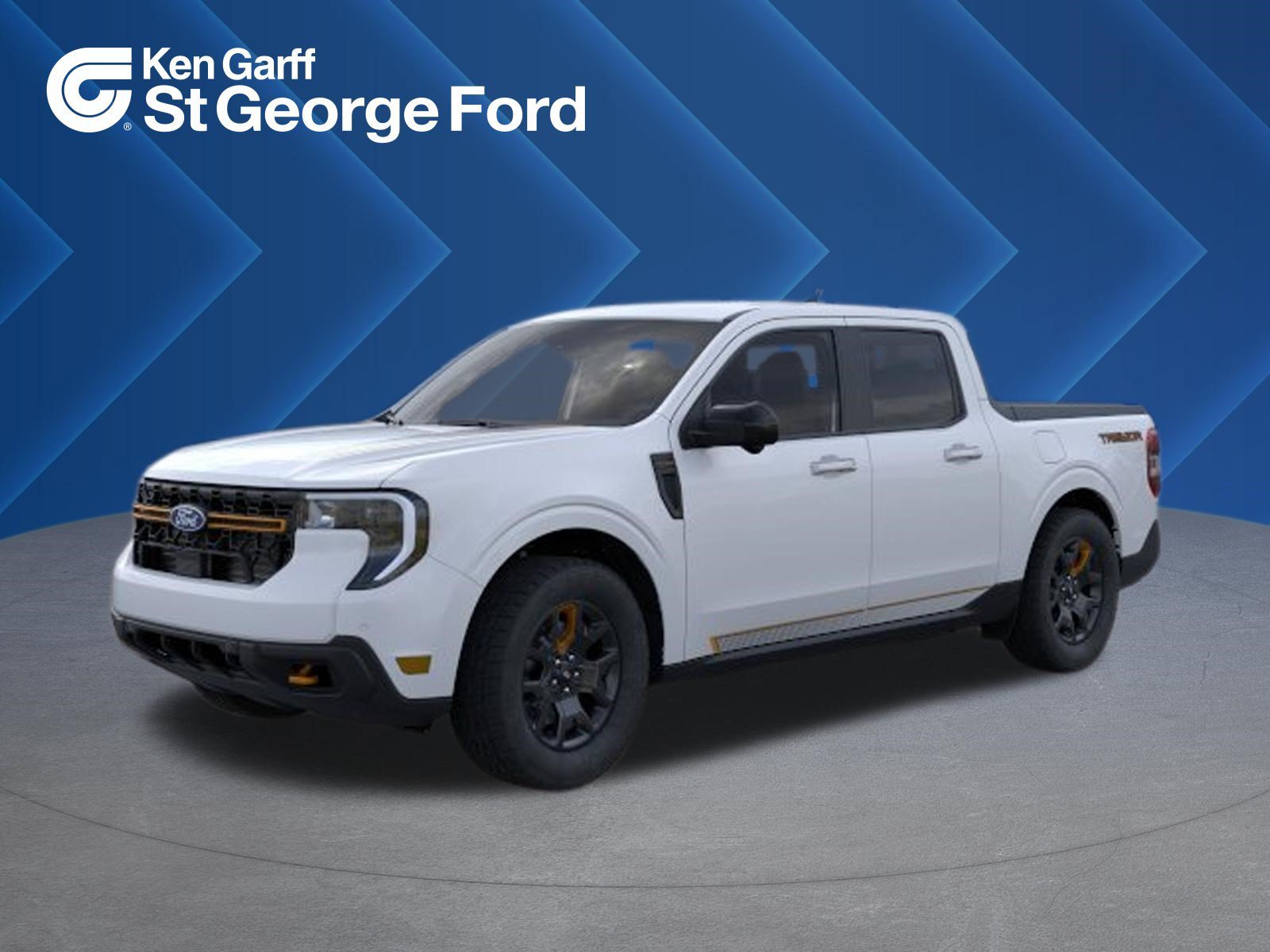 New 2026 Space White Metallic Ford Tremor image 1