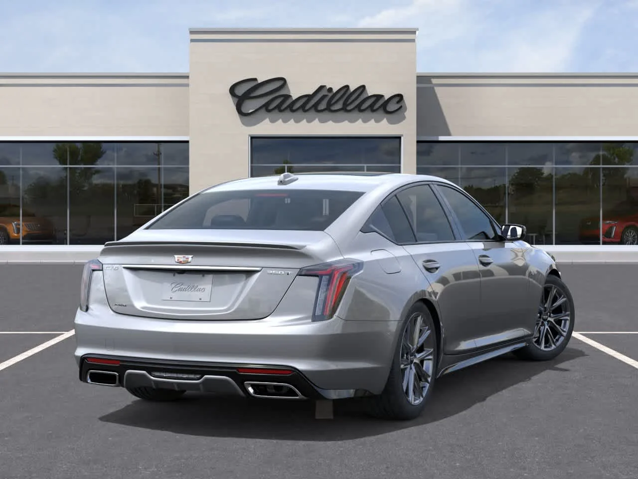 New 2026 Argent Silver Metallic Cadillac Sport image 4