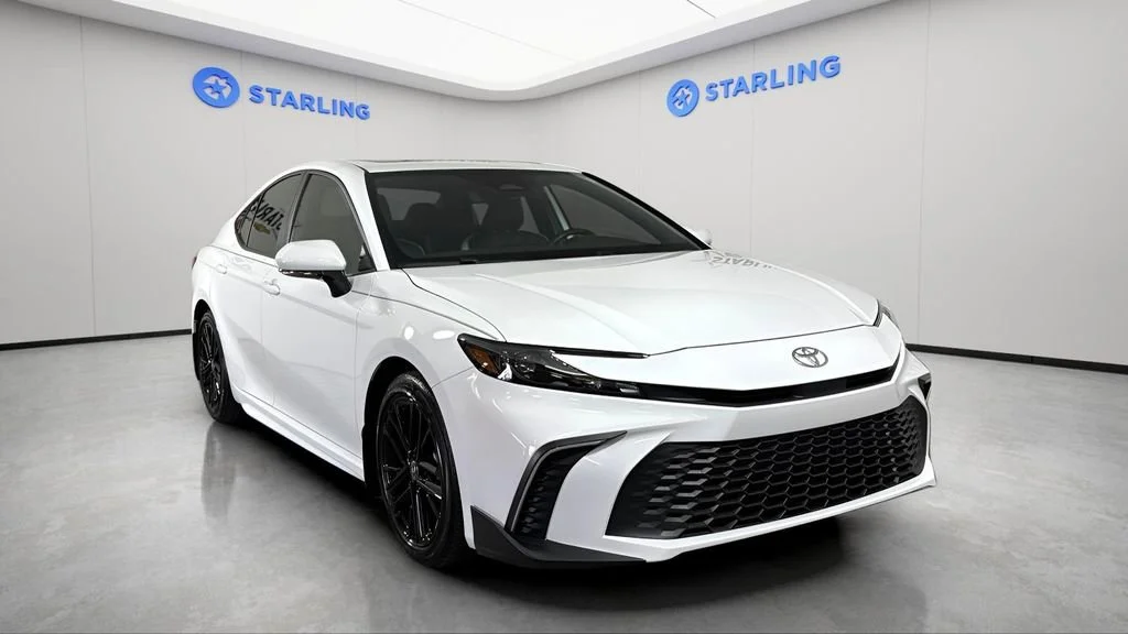 Used 2025 White Toyota SE image 15