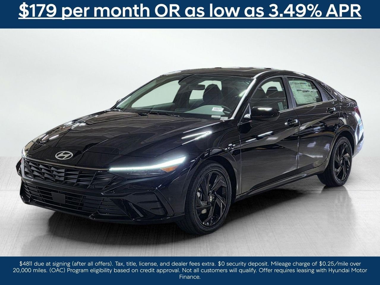New 2026 Abyss Black Hyundai SEL Sport image 3