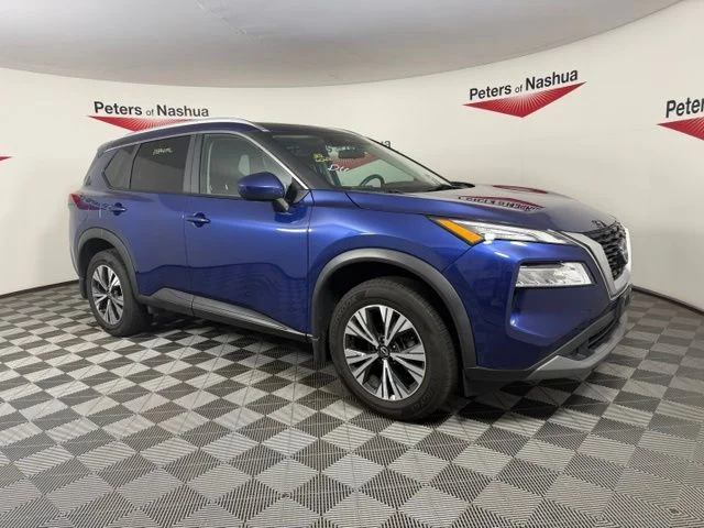 Used 2023 Blue Nissan SV image 1