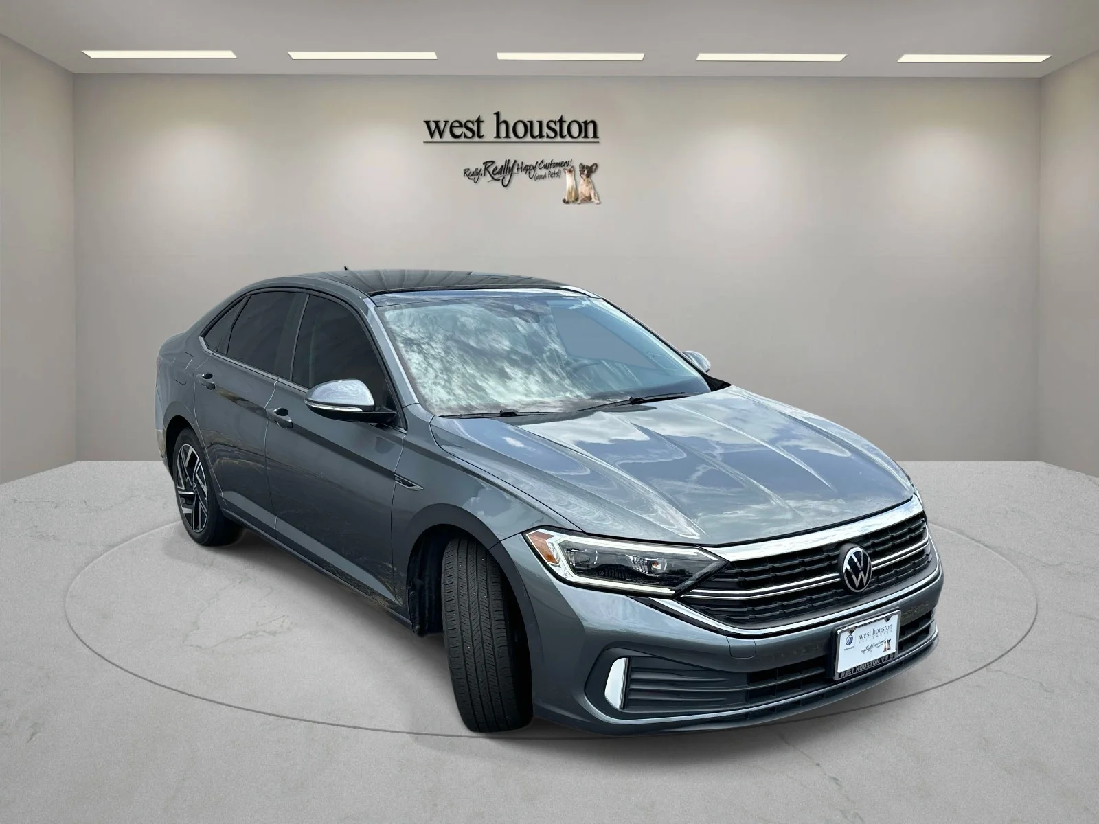 Certified Used 2024 Gray Volkswagen SEL image 2