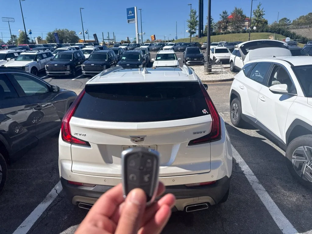 Used 2021 White Cadillac Premium Luxury image 4