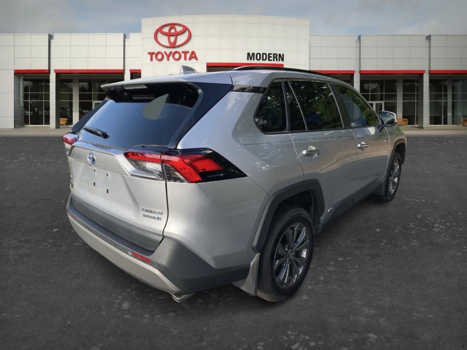 Used 2024 Silver Sky Metallic Toyota Hybrid Limited image 6