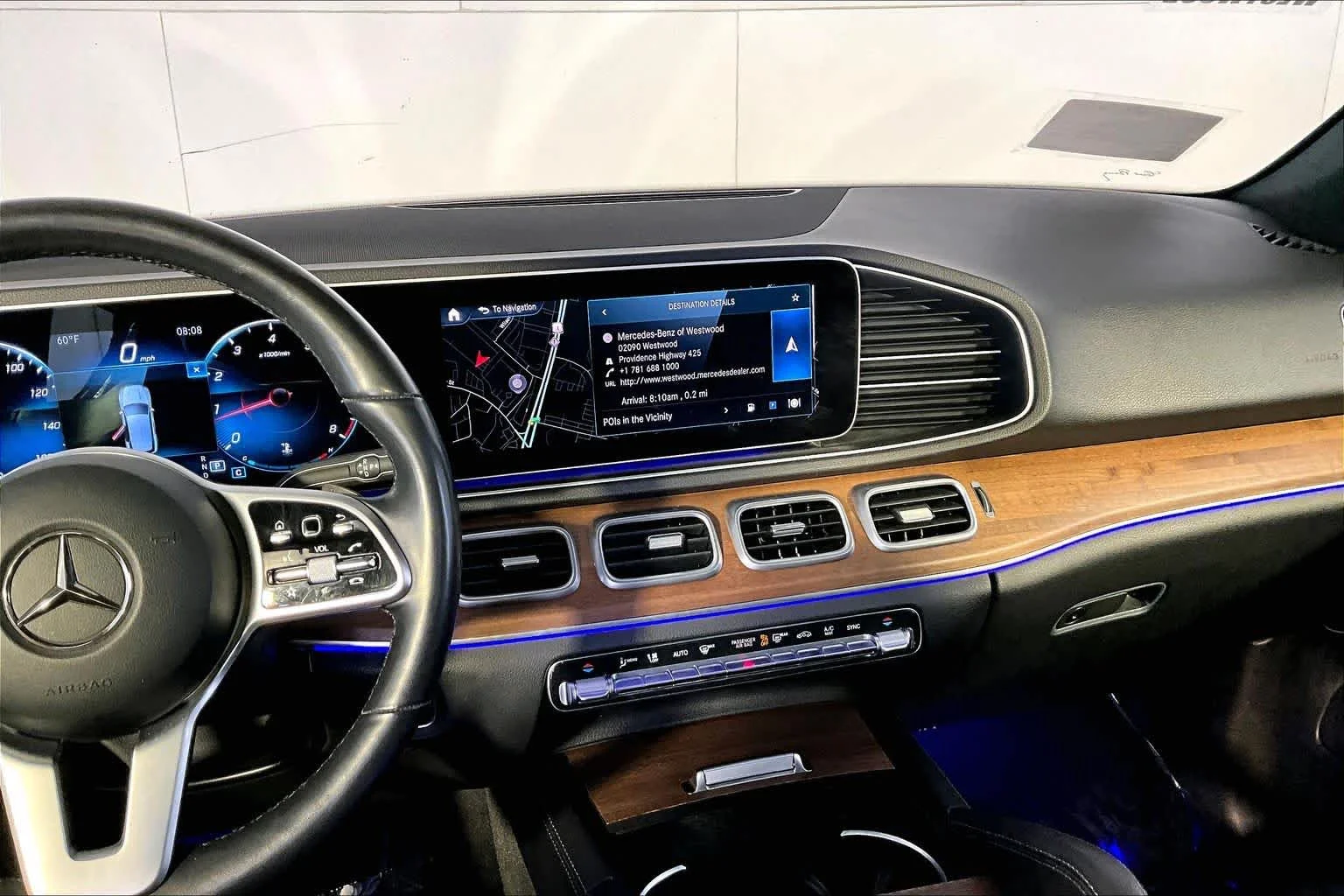 Certified Used 2022 Brilliant Blue Metallic Mercedes-Benz GLE 350 image 12